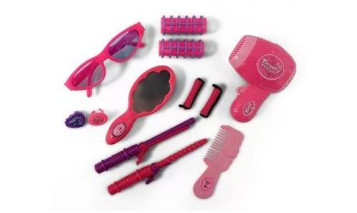 Set de belleza, secadora, espejo, cepillo