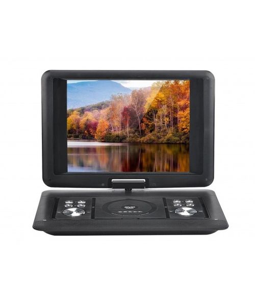 DVD PORTATIL FULL HD DE 12 PULG DVD TV USB SD VÍDEO JUEGO RADIO