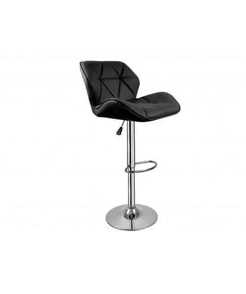 Silla de Cuero  bar desayunador cocina gabinete NEGRO