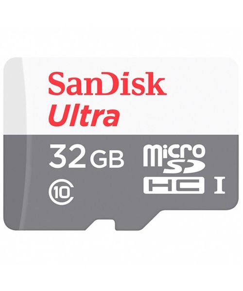 Memoria Micro Sd 32gb Sandisk Ultra Clase 10 Sdxc 80mb/s