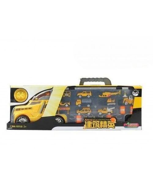 CARRO TRAILER METALICO TRANSPORTADOR CONSTRUCTION VARIOS GARAJES HJX 2266A
