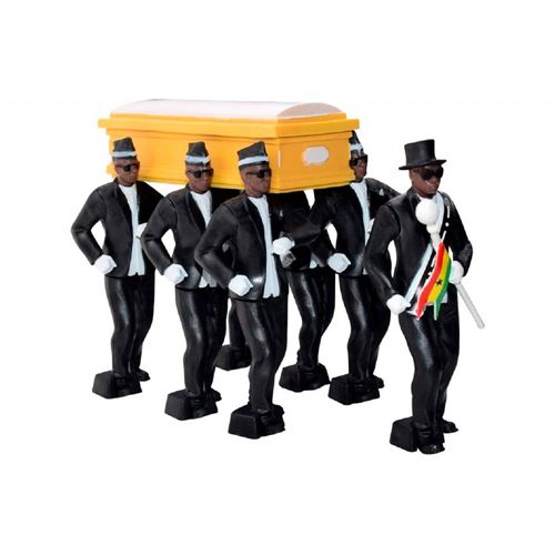 Juguete coleccionable, carried the coffin