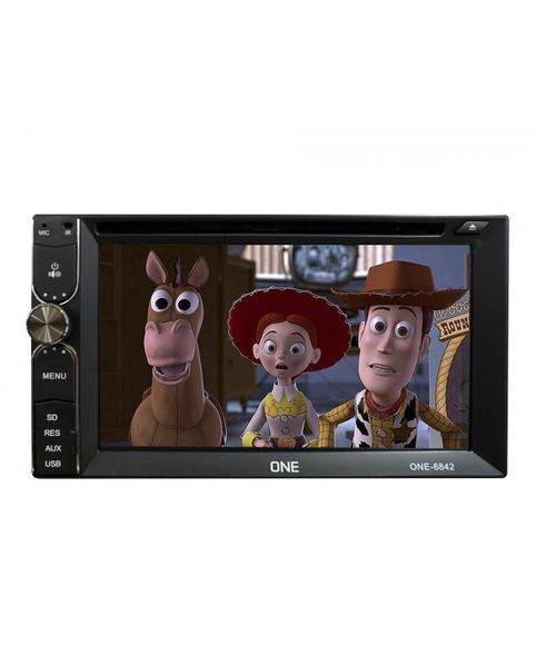 RADIO ONE SUNPLUS DVD 6.2PULG, BT, TV, RADIO, LINK APPLE ANDROID