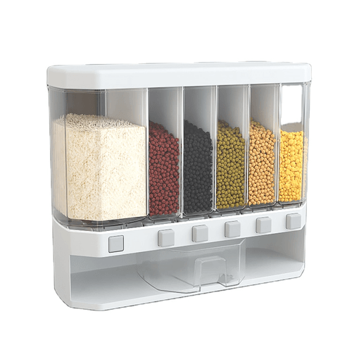 Dispensador de 6 espacios para cocina