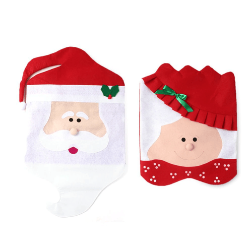 Cobertor de sillas navideños
