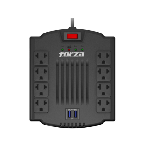 REGULADOR FORZA 115V, 1200VA/600W, FVR1211USB