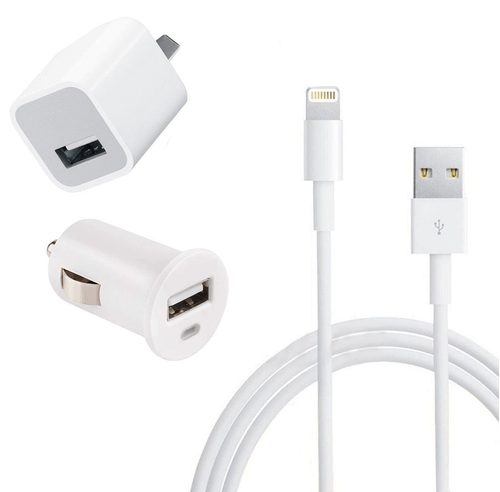 Kit para Iphone 3 en 1, cargad