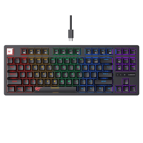Teclado Havit KB892L Mecánico Gaming