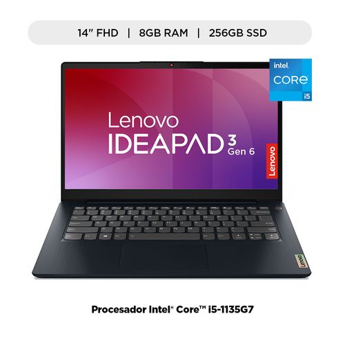 Laptop Lenovo IP 3 14ITL6 Intel® Core™ i5-1135G7 8Gb 256Gb 14" FHD FreeDOS