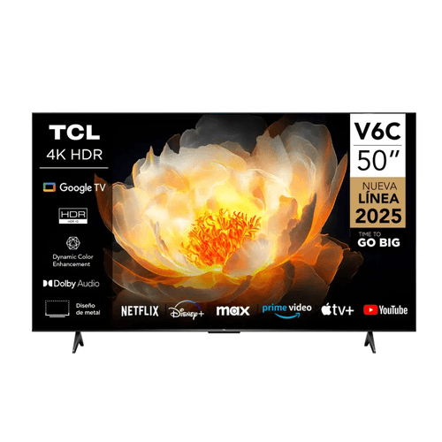 Televisor TCL 50" V6C 4K UHD Google TV