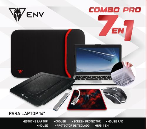 Combo Pro ENV 7 en 1 – Accesorios para Laptop 14”