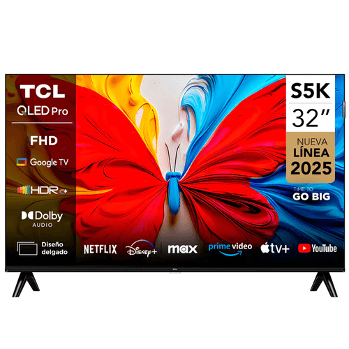 TELEVISOR TCL 32" QLED 32S5K