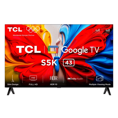 TELEVISOR TCL 43" QLED 43S5K