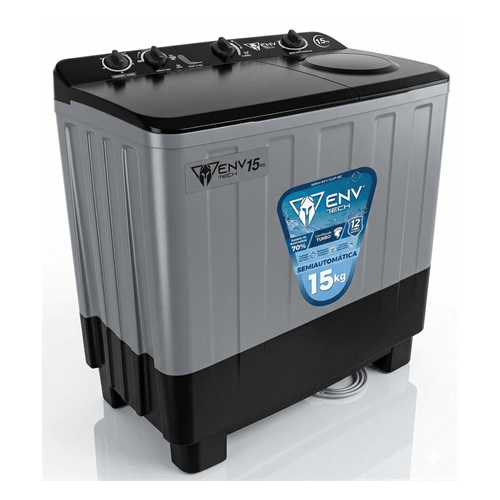 Lavadora Semiautomática ENV TECH 15KG