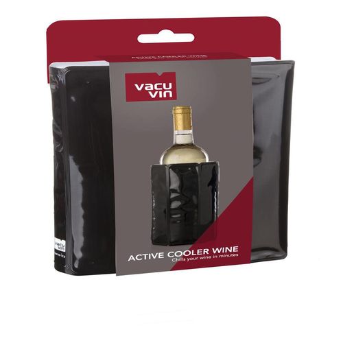 ENFRIADOR ACTIVO DE VINO VACU VIN COLOR NEGRO